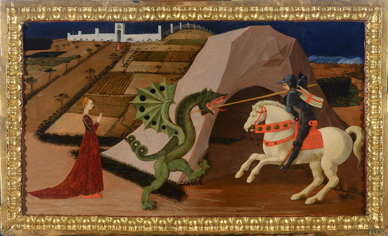 Saint Georges terrassant le dragon