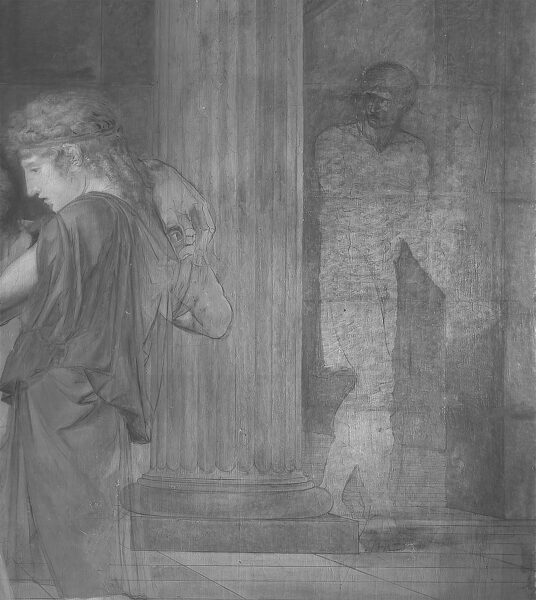 La mort d'Anacréon, attribué à Pierre-Claude Desmarets / ©ORO