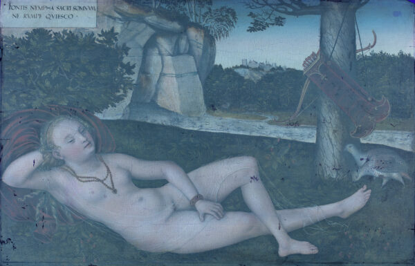 La ninfa alla fonte, Lucas Cranach il Vecchio / © RES