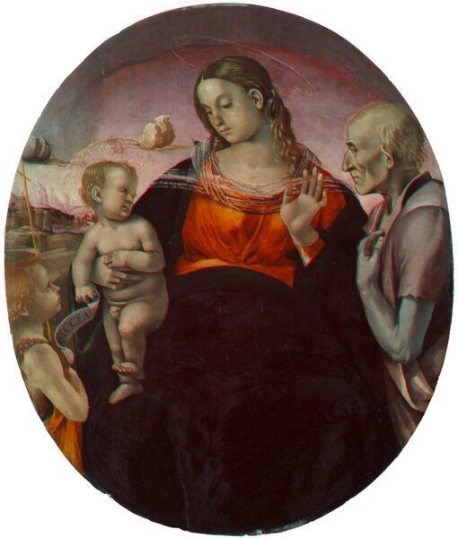 The Virgin with the Child between Saint Jerome and a pastor, Luca Signorelli / ©ORO