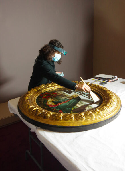 Réalisation de constats d'état pour une exposition / ©ORO